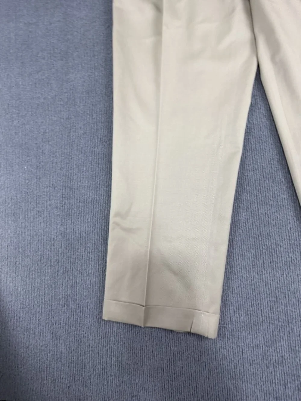 Brooks Brothers Mens Madison Fit Pleated Light Brown Dress Pants 42x30